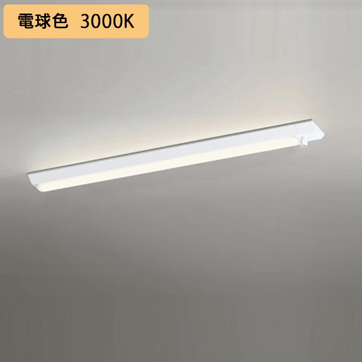 【XL501060R2E】ベースライト LEDユニット 直付 40形 人感センサー付 4000lm 40W 電球色 調光器不可 ODELIC