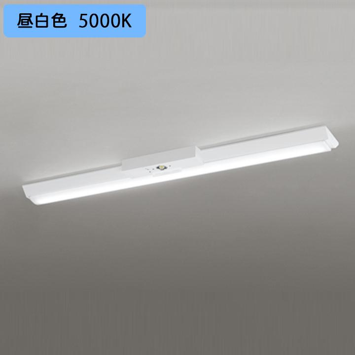 【XR506002R1B】ベースライト LEDユニット 非常用 通路誘導灯 直付 40形 逆富士(幅150)2000lm 昼白色 リモコン別売 調光器不可 ODELIC | ODELIC