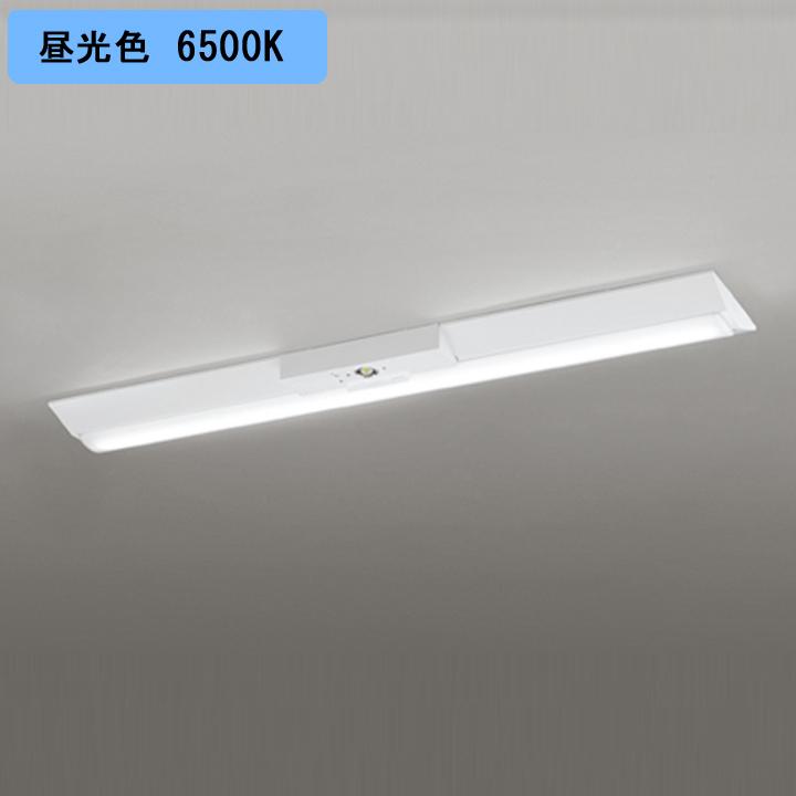 【XR506005R1A】ベースライト LEDユニット 非常用 通路誘導灯 直付 40形 逆富士(幅230)2000lm 昼光色リモコン別売 調光器不可 ODELIC
