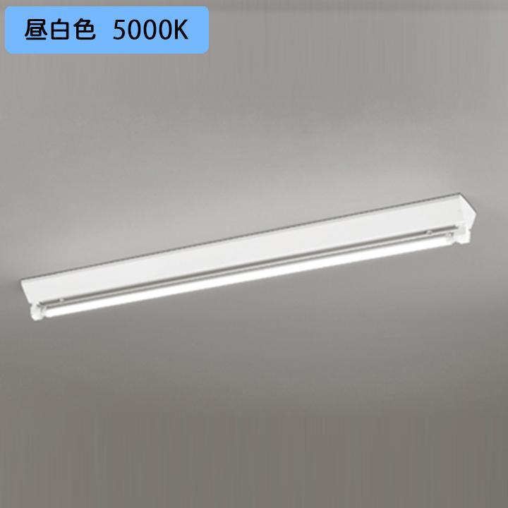 【XL551145R】ベースライト ランプ型 片側給電・配線 40形 2100lm 40W 直付 昼白色 調光器不可 ODELIC | ODELIC
