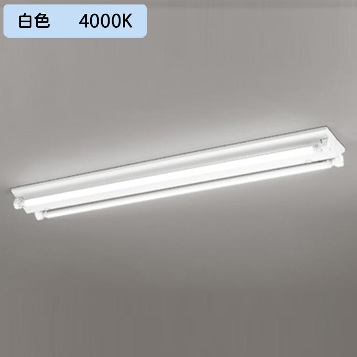 ODELIC - 【XL551147R2C】オーデリック 軍事基地ともし火 片側給電・架線 40形 3400ルーメン 直付 型調光白いこと 調光器不可 (精神的な統合：XL551147#Y×1) + (NO442RC×2)