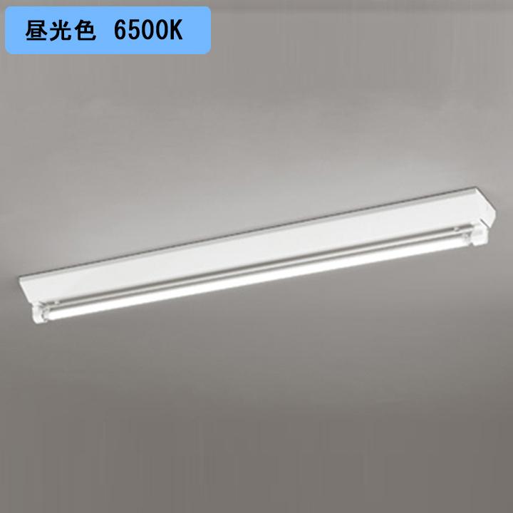【XL551645R1A】ベースライト 片側給電・配線 40形 2500lm 直付 逆富士(幅広)1灯用 昼光色 調光器不可 ODELIC
