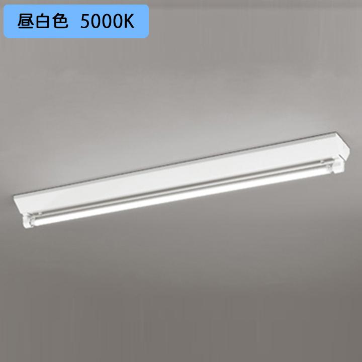 【XL551645R1B】ベースライト 片側給電・配線 40形 2500lm 直付 逆富士(幅広)1灯用 昼白色 調光器不可 ODELIC