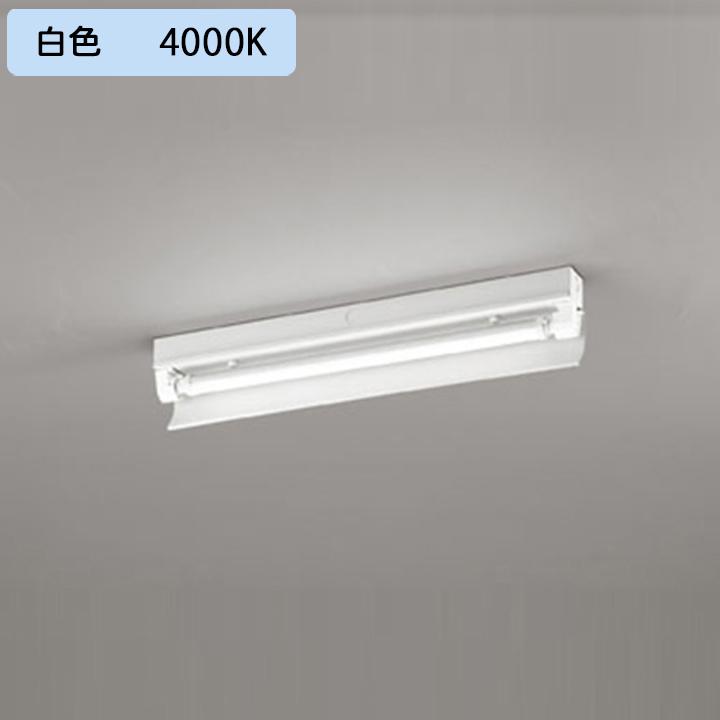 ベースライト 片側給電・配線 20形 1050lm 20W 直付 1灯用 温白色 調光器不可 ODELIC ライト・照明器具 