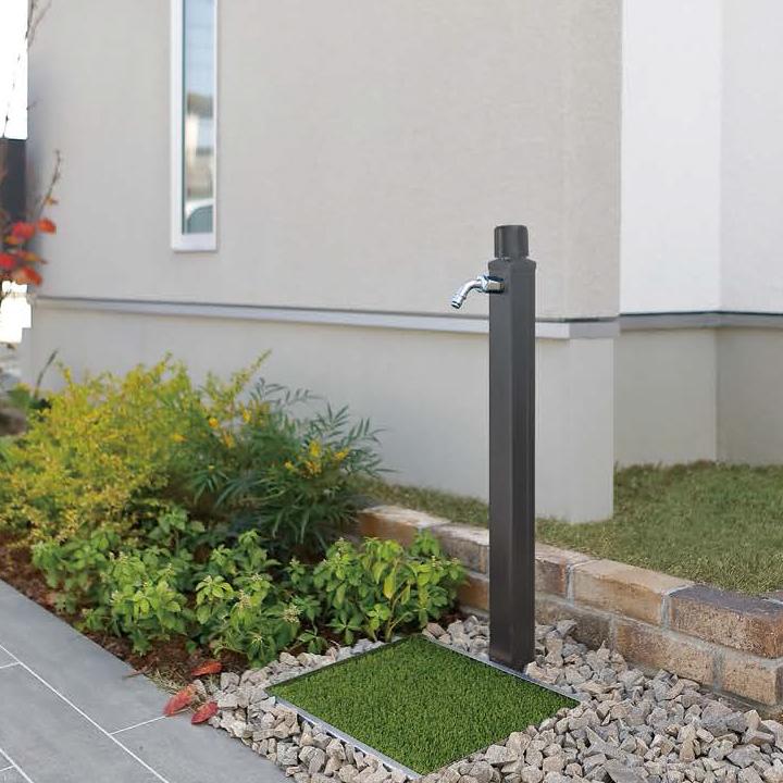 ユニソン ウォーターシリーズ ウォータースタンド 立水栓 アンフリーズブラック UNISON |  | 06