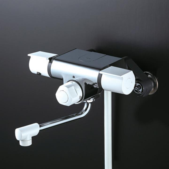 【FTB170KP】KVK バス用 定量止水付サーモスタット式シャワー(170mmパイプ付) | KVK