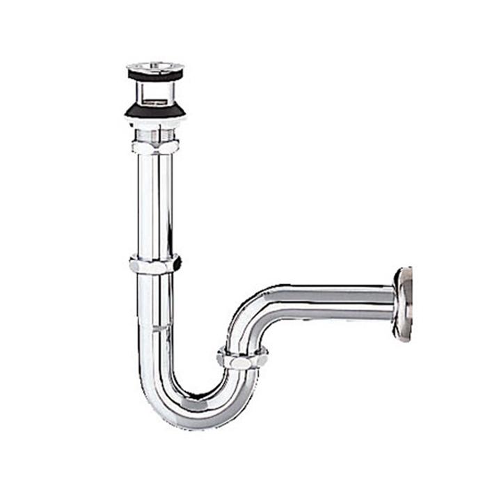 【LF-105PAL】リクシル 洗面器・手洗器用セット金具 排水金具(呼び径32mm) 壁排水Pトラップ LIXIL | LIXIL