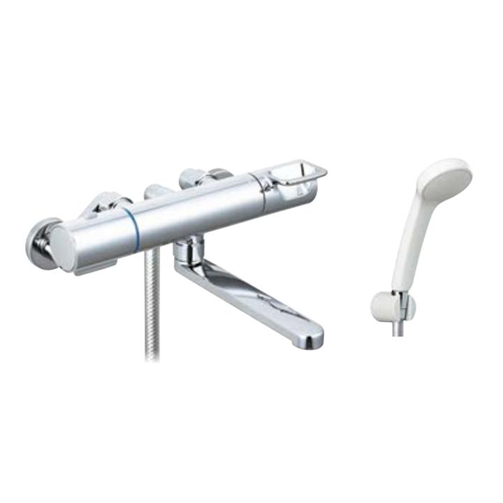 【BF-KA145TＮSG(250)】リクシル サーモスタット付シャワーバス水栓 エコフルシャワー 浴槽・洗い場兼用 寒冷地対応商品 LIXIL | LIXIL