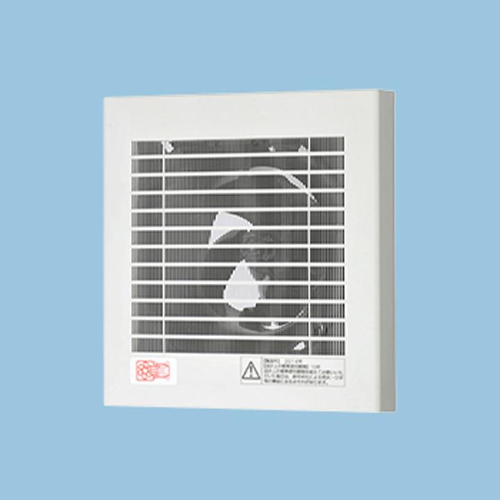【FY-08PFL9SD】パナソニック パイプファン 排気 プロペラファン 壁・天井取付 小風量形 角形格子ルーバー・フィルター付 本体スイッチ付 速結端子付 panasonic | Panasonic