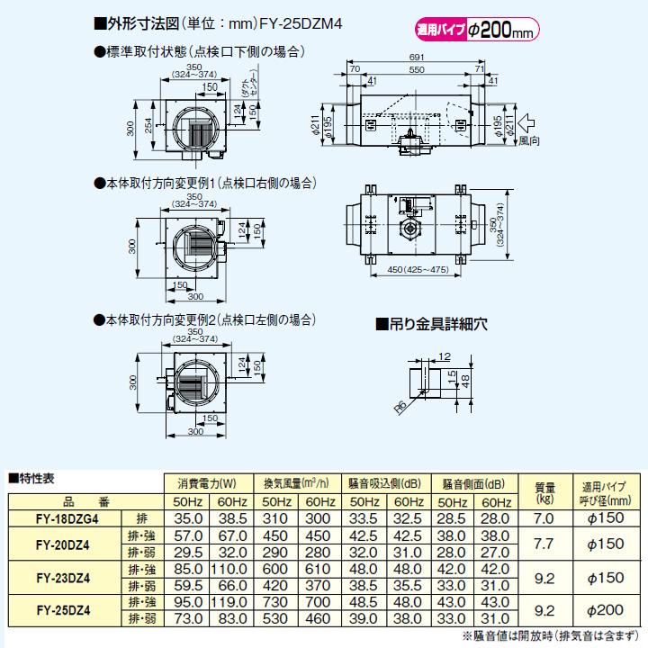 募集中／S／ パナソニック 中間 ダクトファン FY-25DZ4×２台 ほぼ 未使用 早い者勝ち 設備 業者 ダクト 吸気 排気 通風 Panasonic（パナソニック） 【FY-25DZ4】パナソニック 中間ダクト