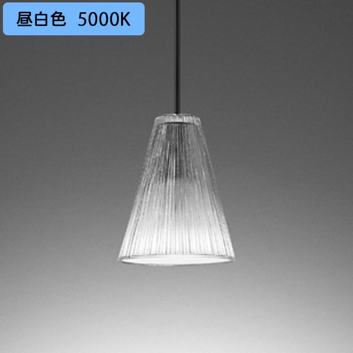 【OP252660NR】オーデリック ペンダントライト LED電球フラット形 高演色LED 白熱灯器具60W相当 プラグ 調光器不可 昼白色 (構成：OP252660#×1) + (NO295GN×1) | ODELIC