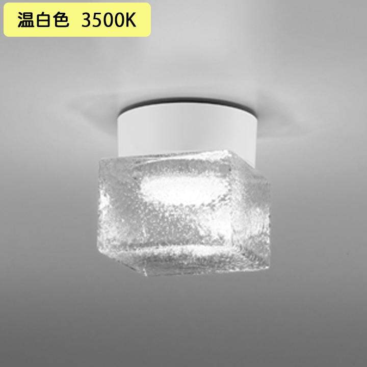 【OG264048WR】オーデリック バスルームライト・脱衣場ライト LED電球フラット形 高演色LED 白熱灯器具60W相当 調光器不可 温白色 ODELIC | ODELIC