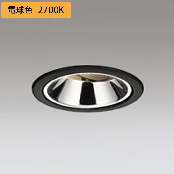 【OD361312R】オーデリック ダウンライト(S形) LED一体型 高演色LED ダイクロハロゲン（JDR） 50Wクラス ブラック 電球色 ODELIC | ODELIC