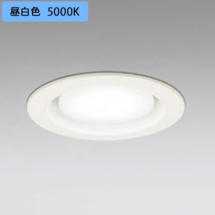 【OD361511NDR】オーデリック ダウンライト(S形) LED電球フラット形 高演色LED 白熱灯器具 60Wクラス 準耐火構造対応 オフホワイト 調光器不可 昼白色 ODELIC | ODELIC