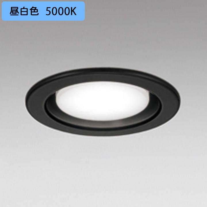 【OD361512NDR】オーデリック ダウンライト(S形) LED電球フラット形 高演色LED 白熱灯器具 60Wクラス 準耐火構造対応 ブラック 調光器不可 昼白色 ODELIC | ODELIC