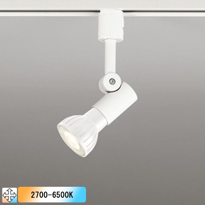 【OS256108BR】オーデリック スポットライト 高演色LED オフホワイト プラグタイプ 壁面取付可能型 ランプ付 コントローラ別売 電球色-昼光色 ODELIC | ODELIC
