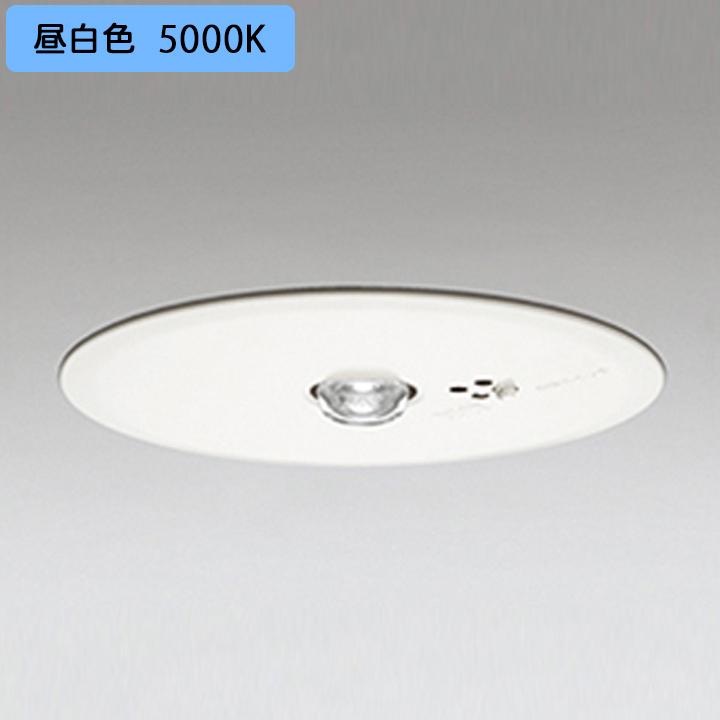 【OR036108P2】オーデリック 非常用照明器具（電池内蔵形(専用形)） 埋込型 高天井（-10m） (ハロゲン30W相当) LED一体型 ホワイト 昼白色 ODELIC | ODELIC