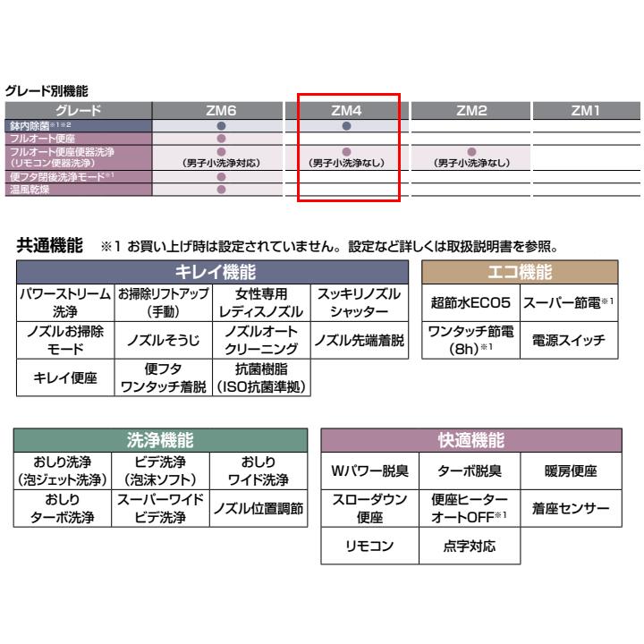 【YBC-Z30PM+DT-Z354PM/BB7】リクシル マンションリフォーム用 アメージュシャワートイレ 床上排水 155タイプ 一般地 手洗なし BB7 受注生産 LIXIL | アメージュ | 02