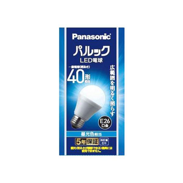 【LDA4D-G/K4】パナソニック パルック LED電球 4.2W（昼光色相当） 40形相当 LDA4DGK4 【panasonic】 | Panasonic