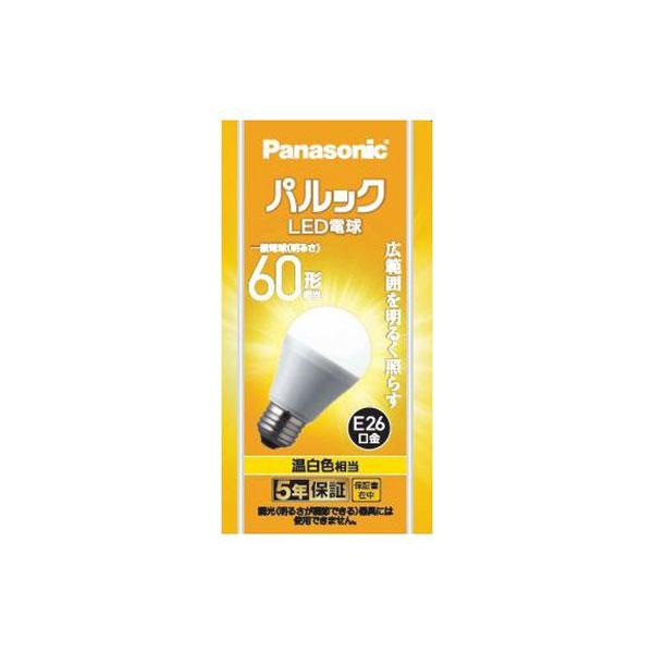 【LDA7WW-G/K6】パナソニック パルック LED電球 7.0W（温白色相当） 60形相当 LDA7WWGK6 【panasonic】 | Panasonic
