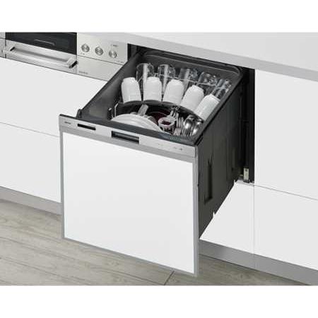 【RSW-405GP】リンナイ 食器洗い乾燥機 約5人分 幅45cm スライドオープンタイプ（標準） ミドルグレード ステンレス ビルトイン Rinnai | リンナイ | 01