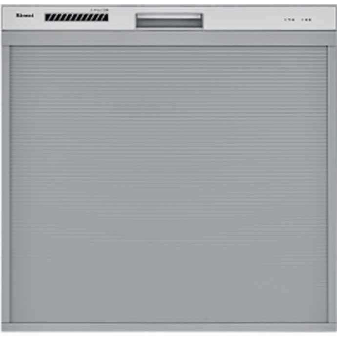 【RSWA-C402CA-SV】リンナイ 食器洗い乾燥機 約4人分 幅45cm シルバー スライドオープンタイプ（後付け） ビルトイン Rinnai | リンナイ