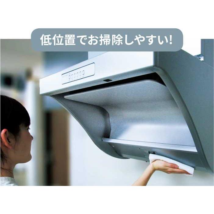 【EFR-3R-AP602SI】リンナイ レンジフード EFRシリーズ クリーンフード（ファルコン型） 60cm幅 シルバーメタリック Rinnai | リンナイ | 02