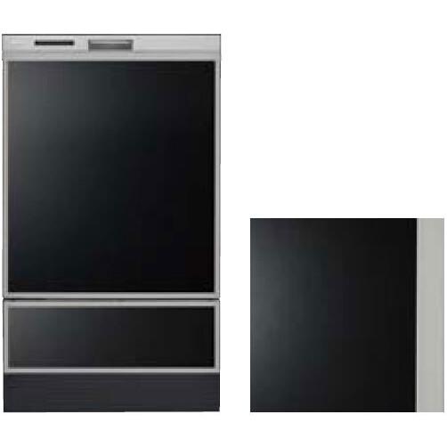 【KWP-D401P-B】リンナイ RSW-D401GPA用化粧パネル ブラック（ツヤ消） 深型スライドオープンタイプ 食器洗い乾燥機用部材 Rinnai | リンナイ