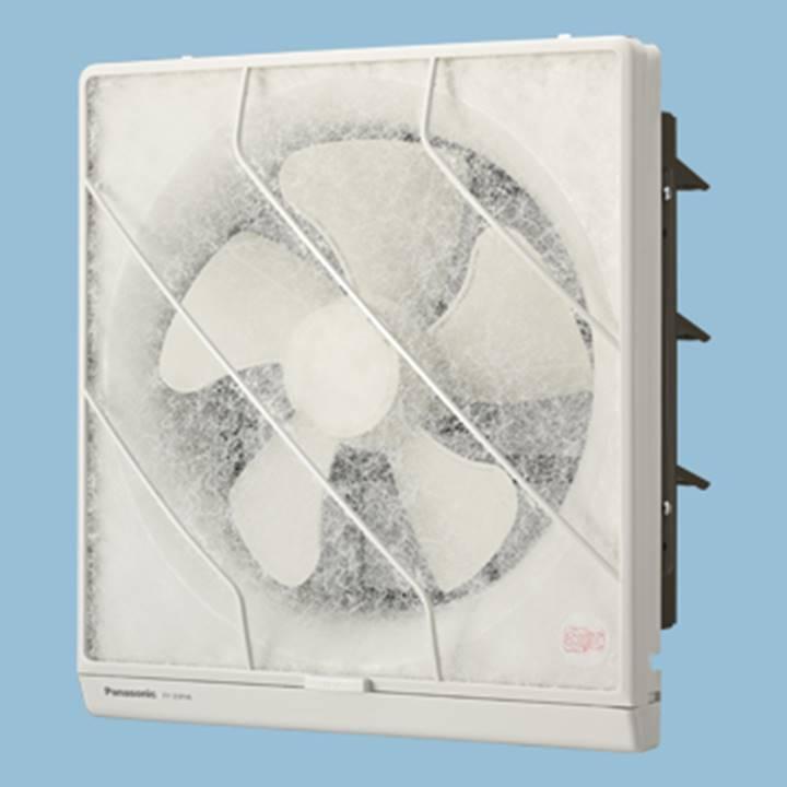 【FY-25EH6】パナソニック 一般用・台所用換気扇 フィルター付換気扇 排気 電気式シャッター(スイッチ別売) 交換式フィルター 25cm 【panasonic】 | Panasonic
