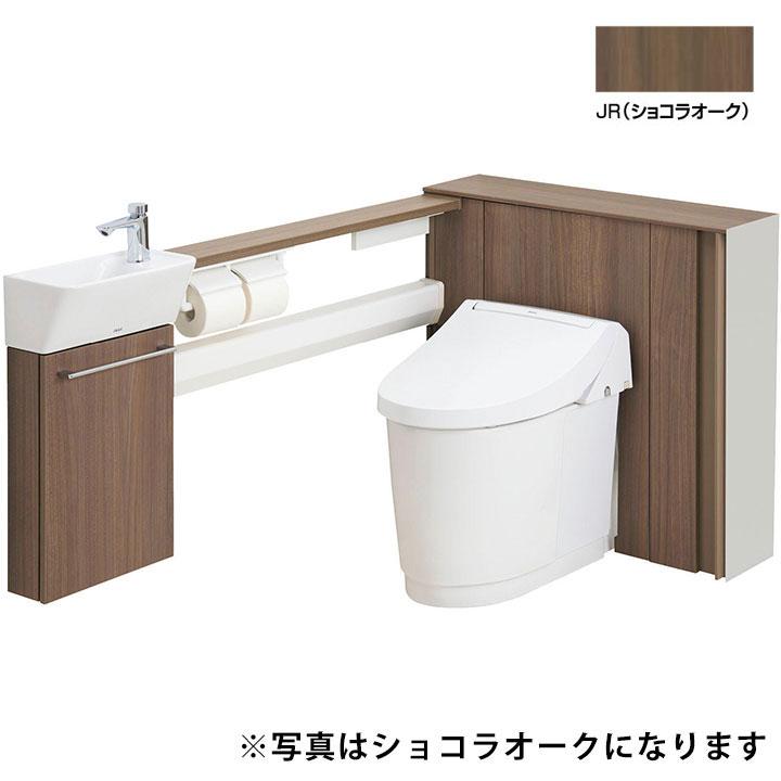 【YDS-H3L5S1N/JRW】LIXIL Jフィット アクアセラミック床排水(Sトラップ) 寒冷地・水抜方式 L型(L仕様・手洗付) 排水芯200mm JR(ショコラオーク) 【リクシル】 | LIXIL