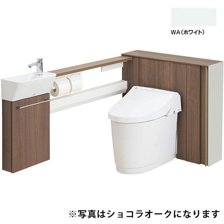 【YDS-H3L5S1/WAW】LIXIL Jフィット アクアセラミック床排水(Sトラップ) 一般地 L型(L仕様・手洗付) 排水芯200mm WA(ホワイト) 【リクシル】 | LIXIL