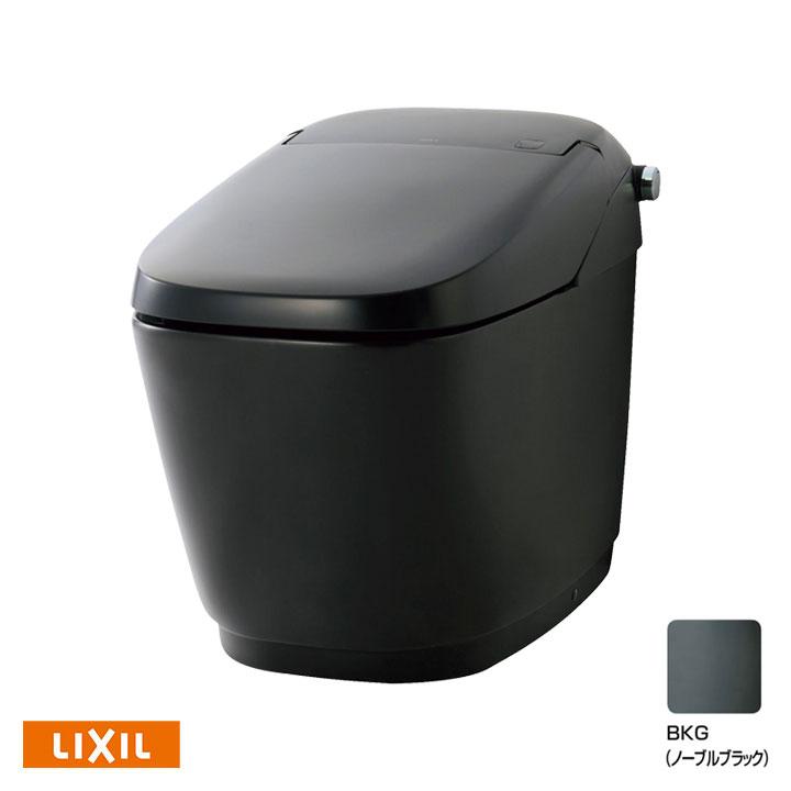【YBC-X10P+DV-X116P/BKG】リクシル サティスXタイプ アクアセラミック床上排水 (Pトラップ) 一般地・水抜方式・流動方式兼用 BKG(ノーブルブラック) 壁リモコン | LIXIL