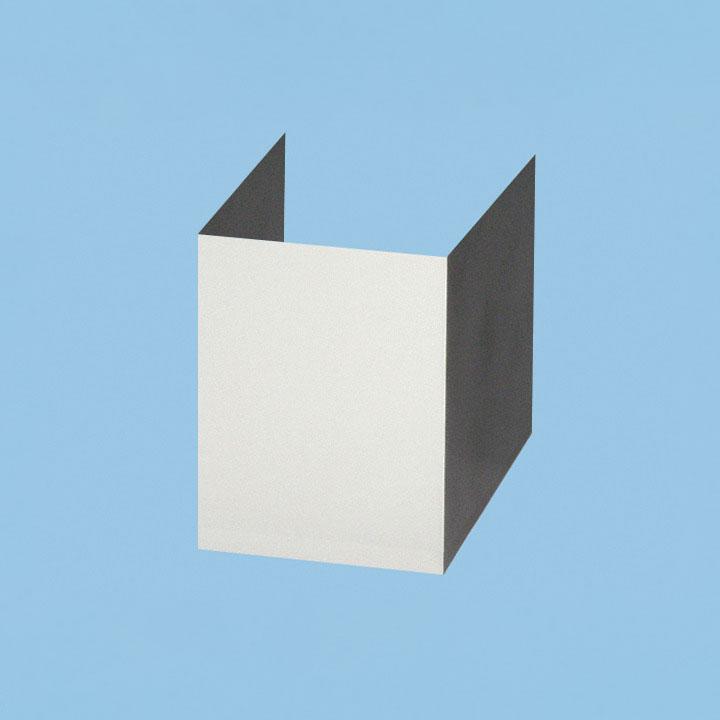 【FY-MHB50-S】パナソニック サイドフード用ダクトカバー FY-7HGP2タイプ用 鋼板製 シルバー panasonic | Panasonic