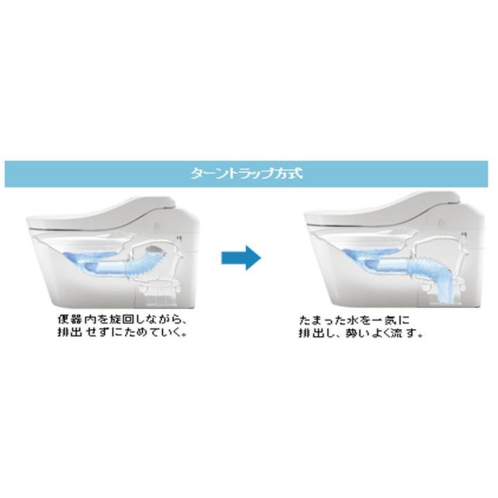 【XCHXS62F】パナソニック アラウーノ S160 トイレ タイプ2 床排水 標準配管 120・200mm／標準タイプ フラットリモコン 手洗いなし CH1602WSL+CH160F panasonic | Panasonic | 04