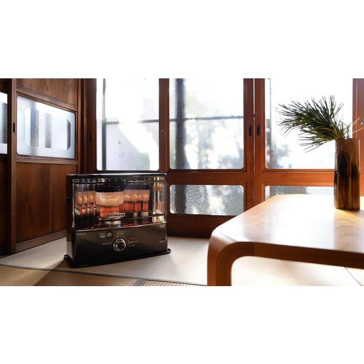 【RC-W3624(B)】トヨトミ 石油ストーブ ブラック 暖房 10〜13畳 ダブルクリーン 反射形ストーブ TOYOTOMI | Panasonic | 01