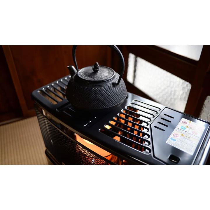 【RC-W3624(B)】トヨトミ 石油ストーブ ブラック 暖房 10〜13畳 ダブルクリーン 反射形ストーブ TOYOTOMI | Panasonic | 04