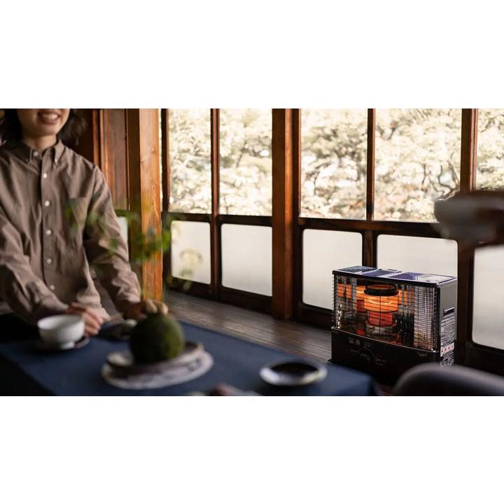 【HRC-W3624(B)】トヨトミ 石油ストーブ ブラック 暖房 10〜13畳 ダブルクリーン 反射形ストーブ TOYOTOMI | Panasonic | 01