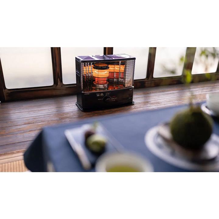 【HRC-W3624(B)】トヨトミ 石油ストーブ ブラック 暖房 10〜13畳 ダブルクリーン 反射形ストーブ TOYOTOMI | Panasonic | 05