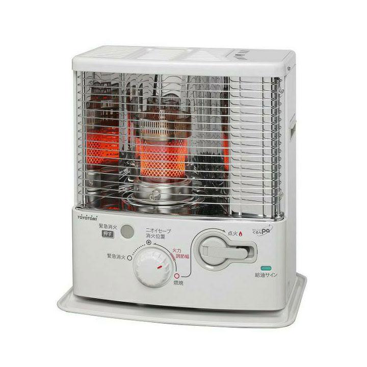 【RS-G2424(W)】トヨトミ 石油ストーブ ホワイト 暖房 6〜9畳 電池レス石油ストーブ 反射形ストーブ TOYOTOMI | Panasonic