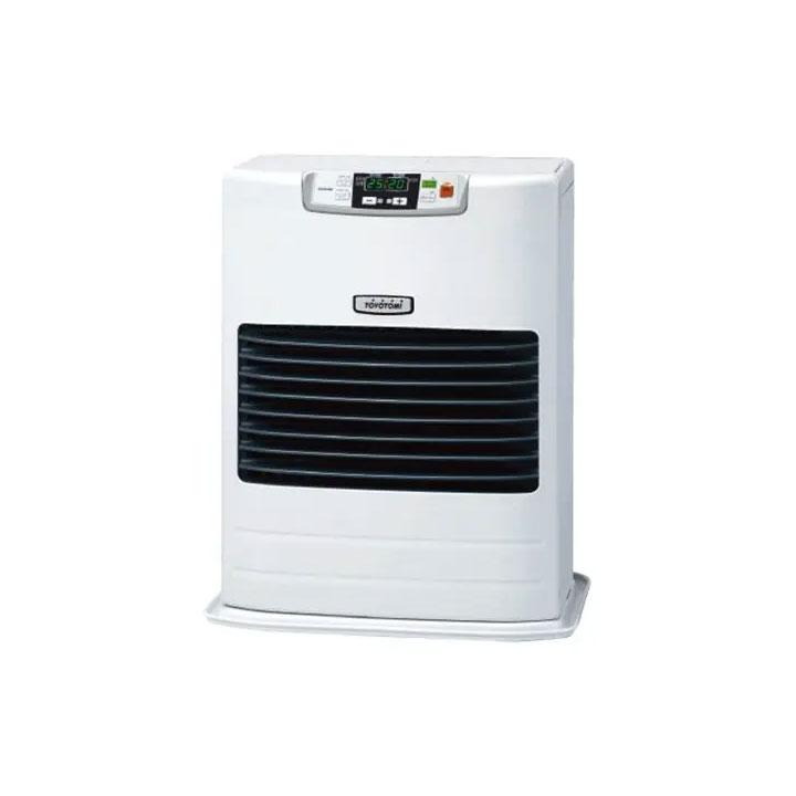 【FF-4524T(W)】トヨトミ FF式石油ストーブ ホワイト 暖房 12〜19畳 カートリッジタンク式 スタンダードモデル TOYOTOMI | Panasonic