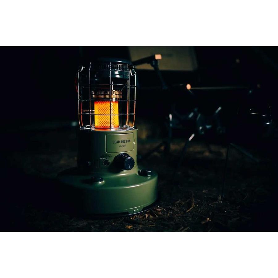 【在庫有り】トヨトミ 石油ストーブ RR-GER25(G) オリーブ 暖房 ＼7〜9畳／ GEAR MISSIONシリーズ 赤熱対流形モデル TOYOTOMI |  | 02