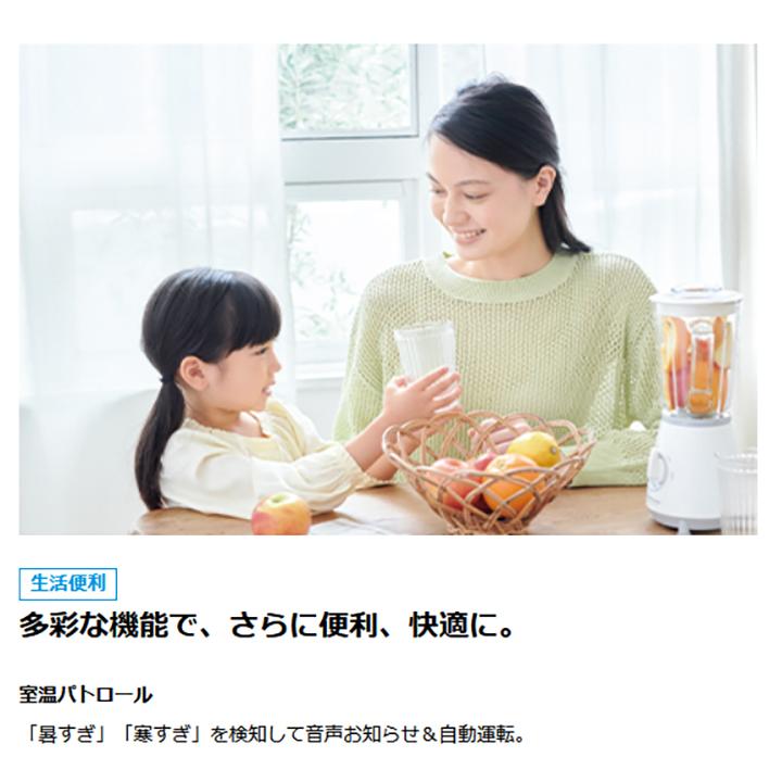 【在庫有り】【S285ATES-W】ダイキン ルームエアコン 壁掛形エアコン Eシリーズ 10畳 室内電源タイプ ホワイト 2025年モデル DAIKIN | ダイキン | 03