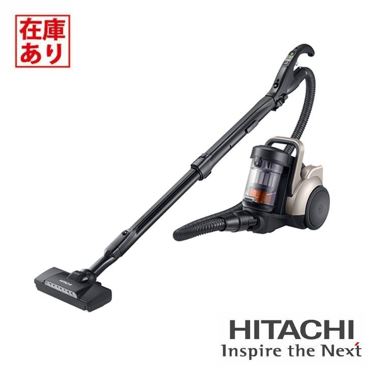 【在庫有り】【CV-SP300M(N)】日立 サイクロン式クリーナー（コード式） パワかるサイクロン ライトゴールド HITACHI | 日立