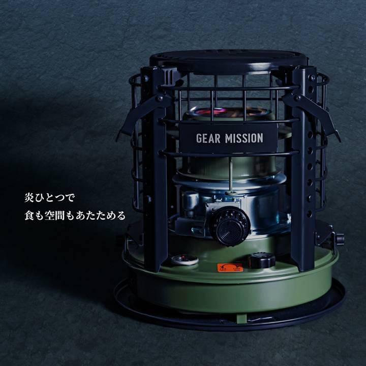 【在庫有り】【K3-GM1(G)】トヨトミ 煮炊き暖房用石油こんろ COOLONG STOVE タンク3.1L 7〜9畳 オリーブグリーン TOYOTOMI | TOYOTOMI | 01