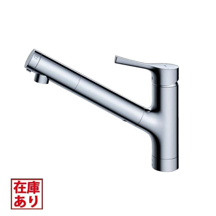 【在庫有り】【TKS05320J】TOTO 台付シングル混合水栓（エコシングル、浄水カートリッジ内蔵、吐水切替） キッチン用 GGシリーズ トートー | TOTO