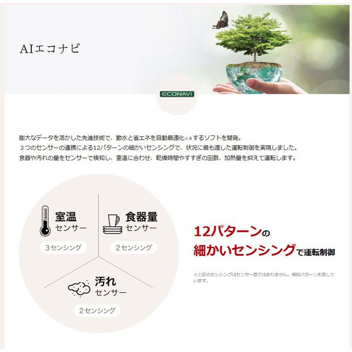 【在庫有り】【NP-45RD9W】パナソニック ビルトイン食器洗い乾燥機 R9シリーズ 45cm幅 ディープタイプ(ドア面材型) 食洗器 panasonic | Panasonic | 04