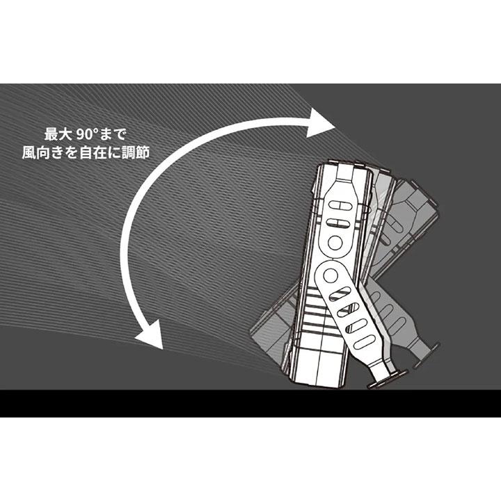 【在庫有り】【FM-GM14】トヨトミ 充電式ポータブルサーキュレーター 扇風機 オリーブグリーン TOYOTOMI | Panasonic | 09