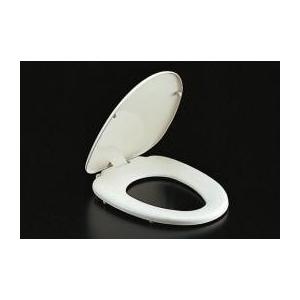 【CF-49AT】リクシル スローダウン機構付フタ付前丸便座(大型) 【LIXIL】 | INAX