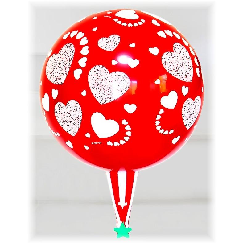 大型商品 披露宴演出 パーティーグッズ クラッカーバルーン５０ ラブリーハート