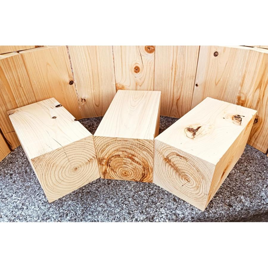 国産檜(ひのき)角材 105mm × 105mm × 200mm 20本セット 薪 着火剤 焚き火 キャンプファイヤー 木彫り 入浴剤 薪ストーブ 彫刻 |  | 05